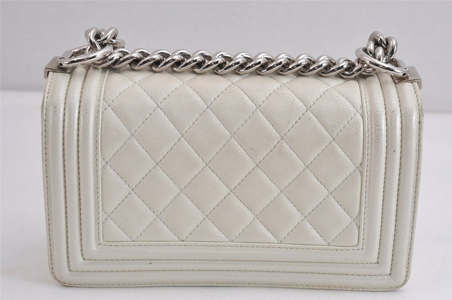 Chanel Boy Calf Skin Matelasse Cc