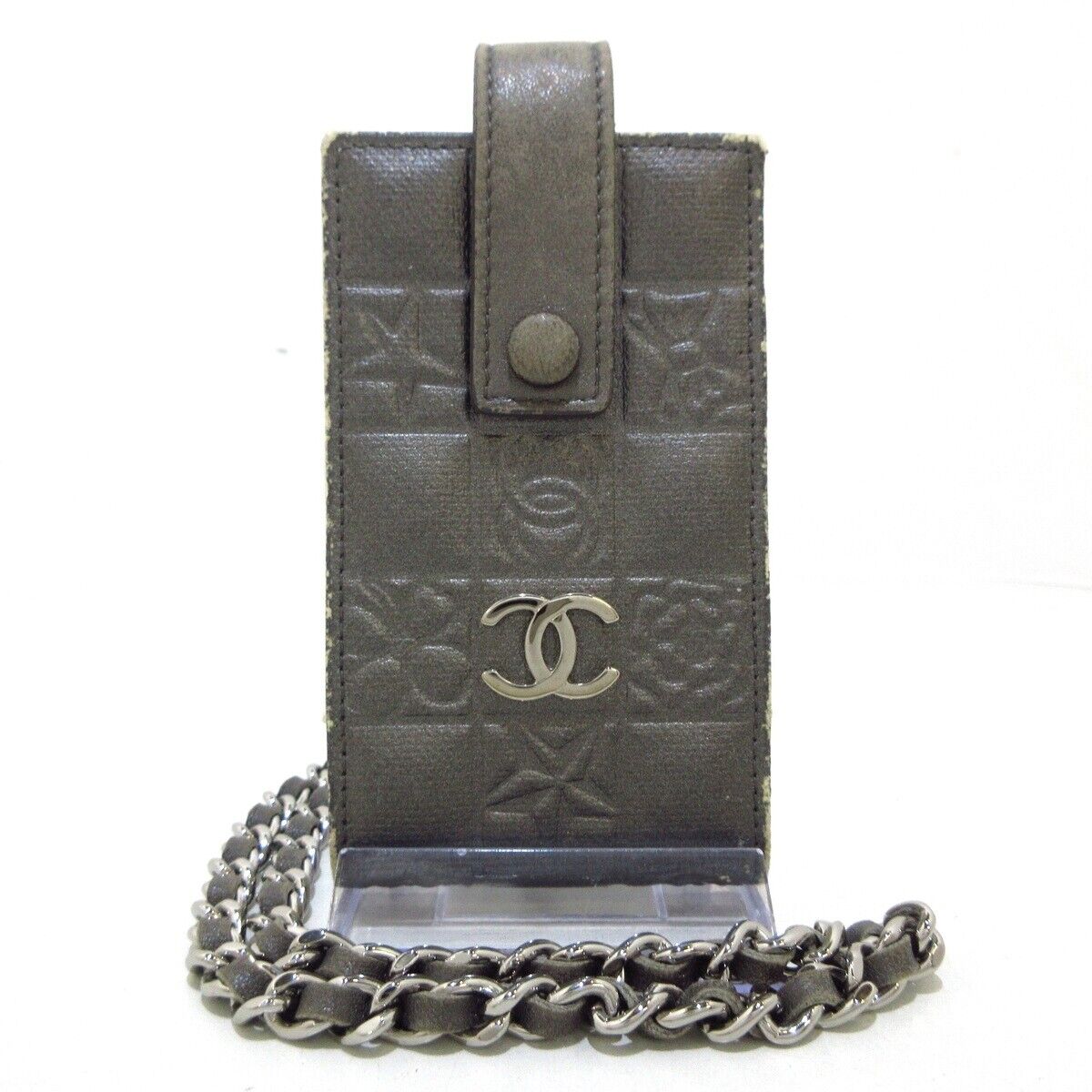 Chanel Icon - Gray Leather