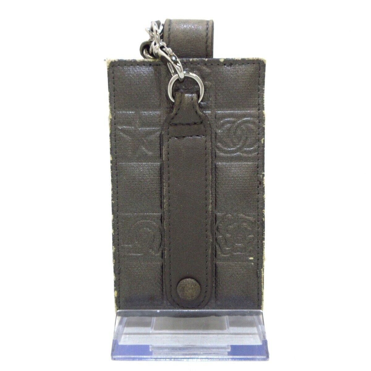 Chanel Icon - Gray Leather