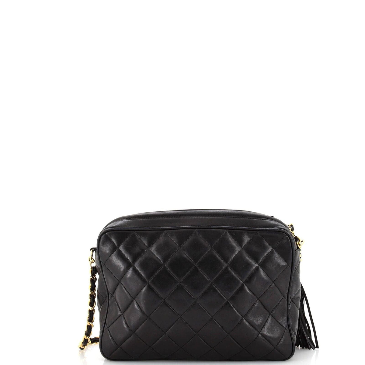 Chanel Vintage Camera Tassel Bag Quilted