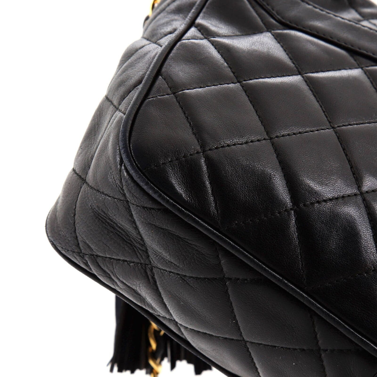 Chanel Vintage Camera Tassel Bag Quilted