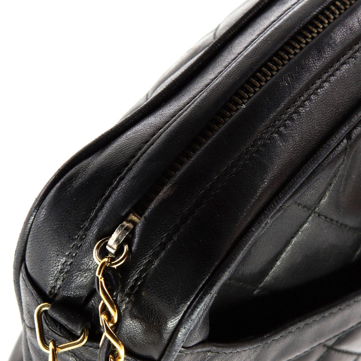 Chanel Vintage Camera Tassel Bag Quilted