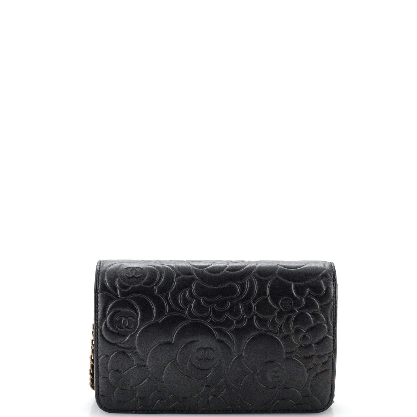 Chanel Wallet On Chain Camellia Lambskin