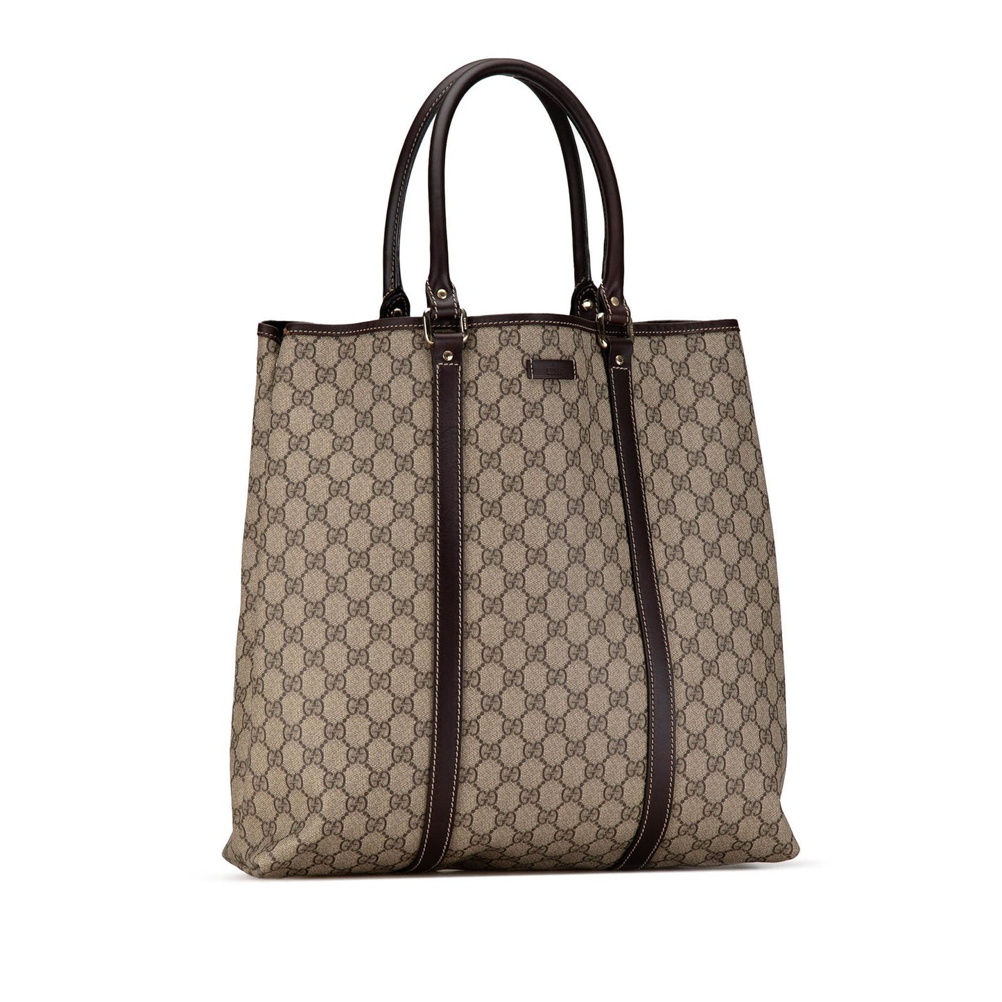 Gucci Gg Supreme Joy Tote Brown