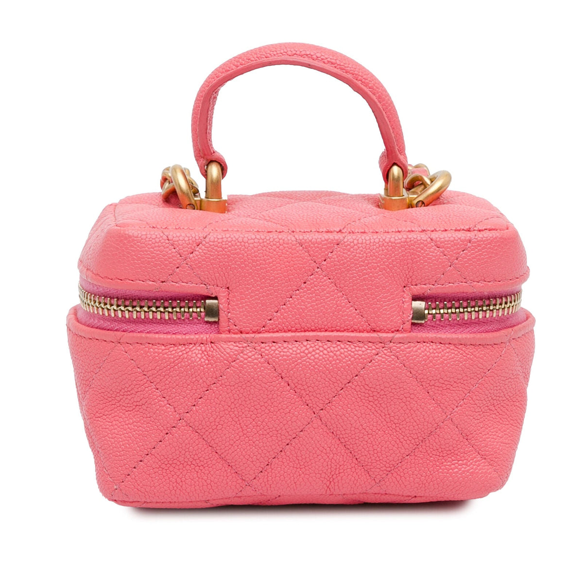 Chanel Micro Caviar Chain Pink