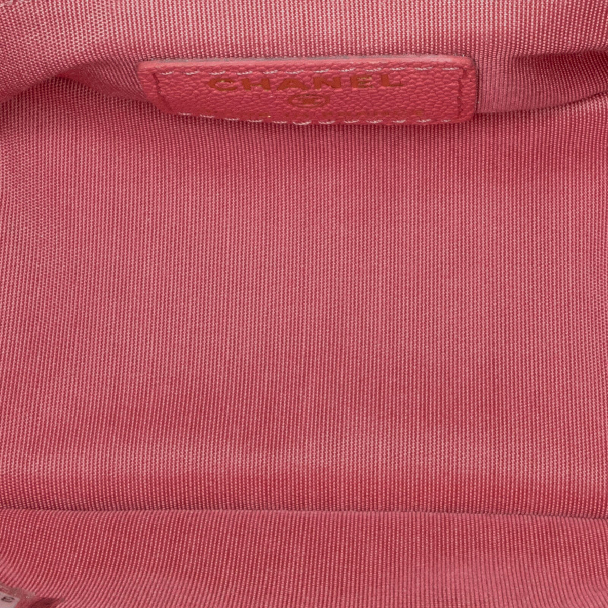 Chanel Micro Caviar Chain Pink