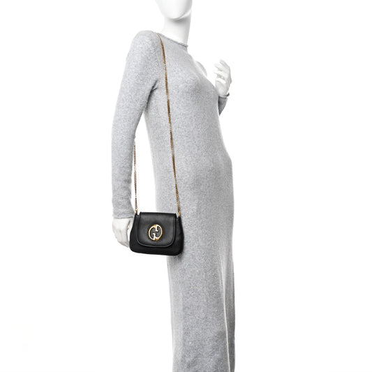Gucci Pebbled Calfskin Small Chain