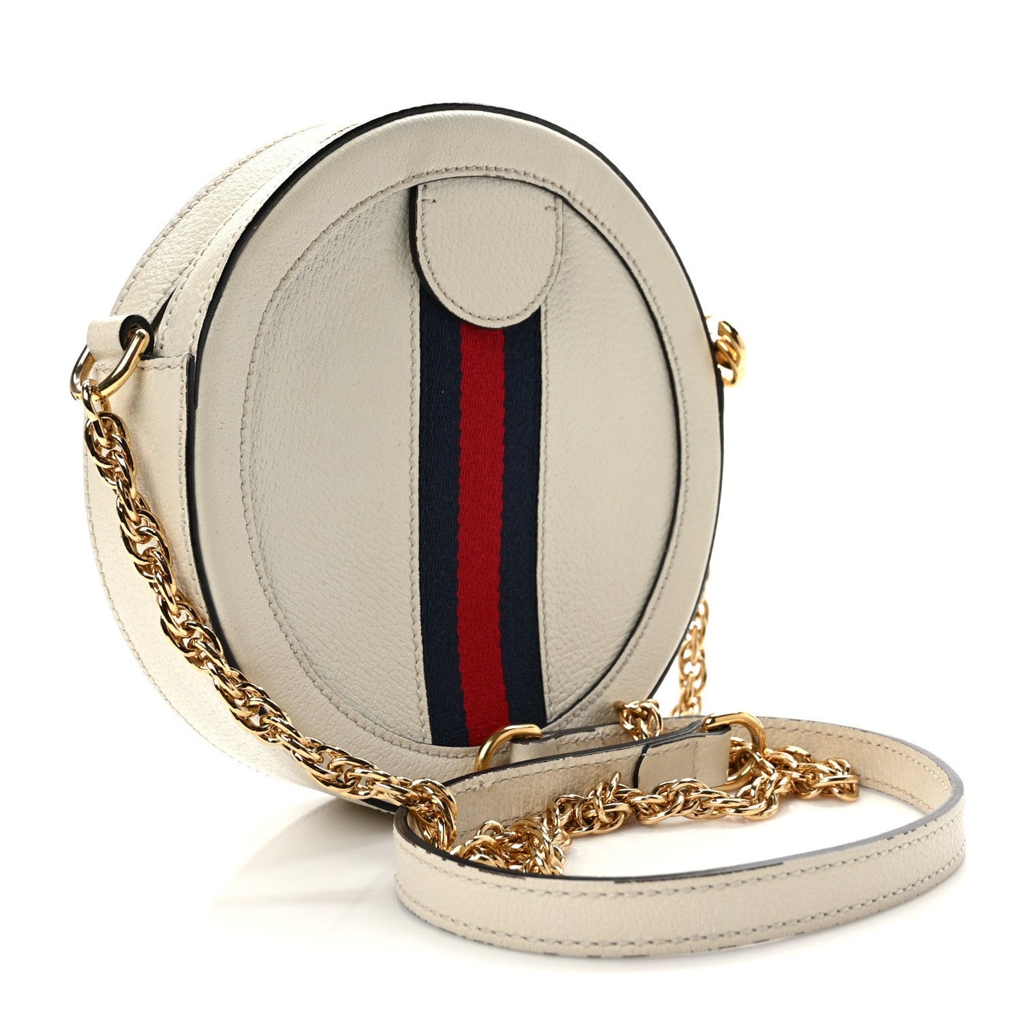 Gucci Textured Calfskin Web Mini Ophidia