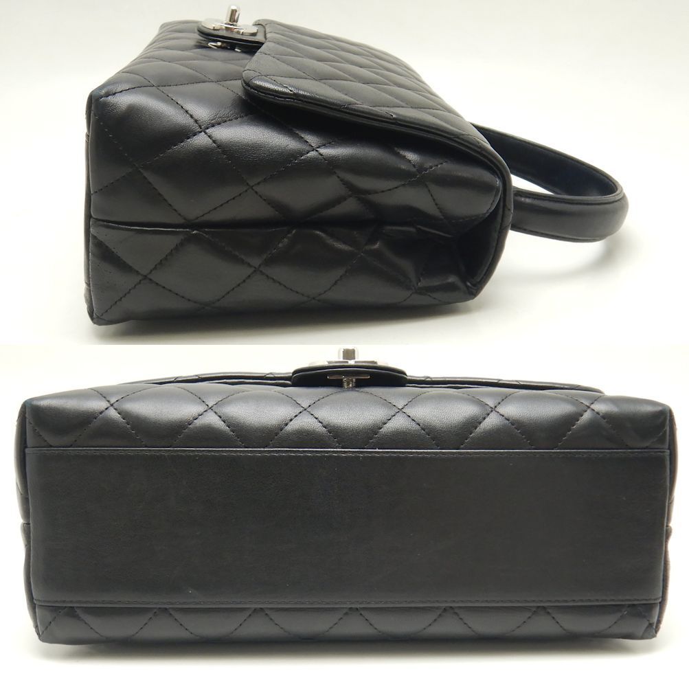 Chanel Handbag Top Handle Bag Lambskin