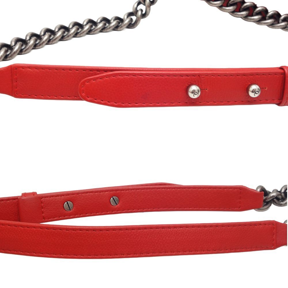 Chanel Shoulder Bag Boy Chain Lambskin