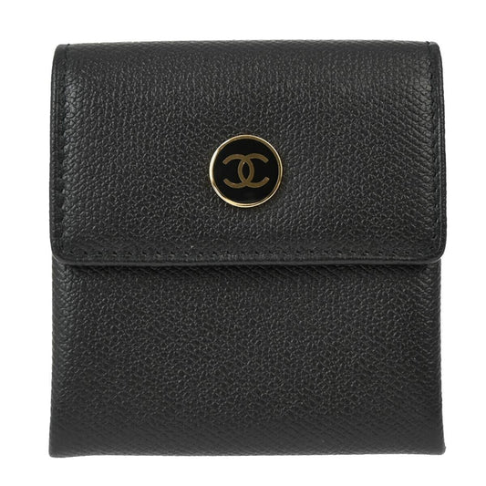 Chanel Caviar Black Coin Purse Wallet