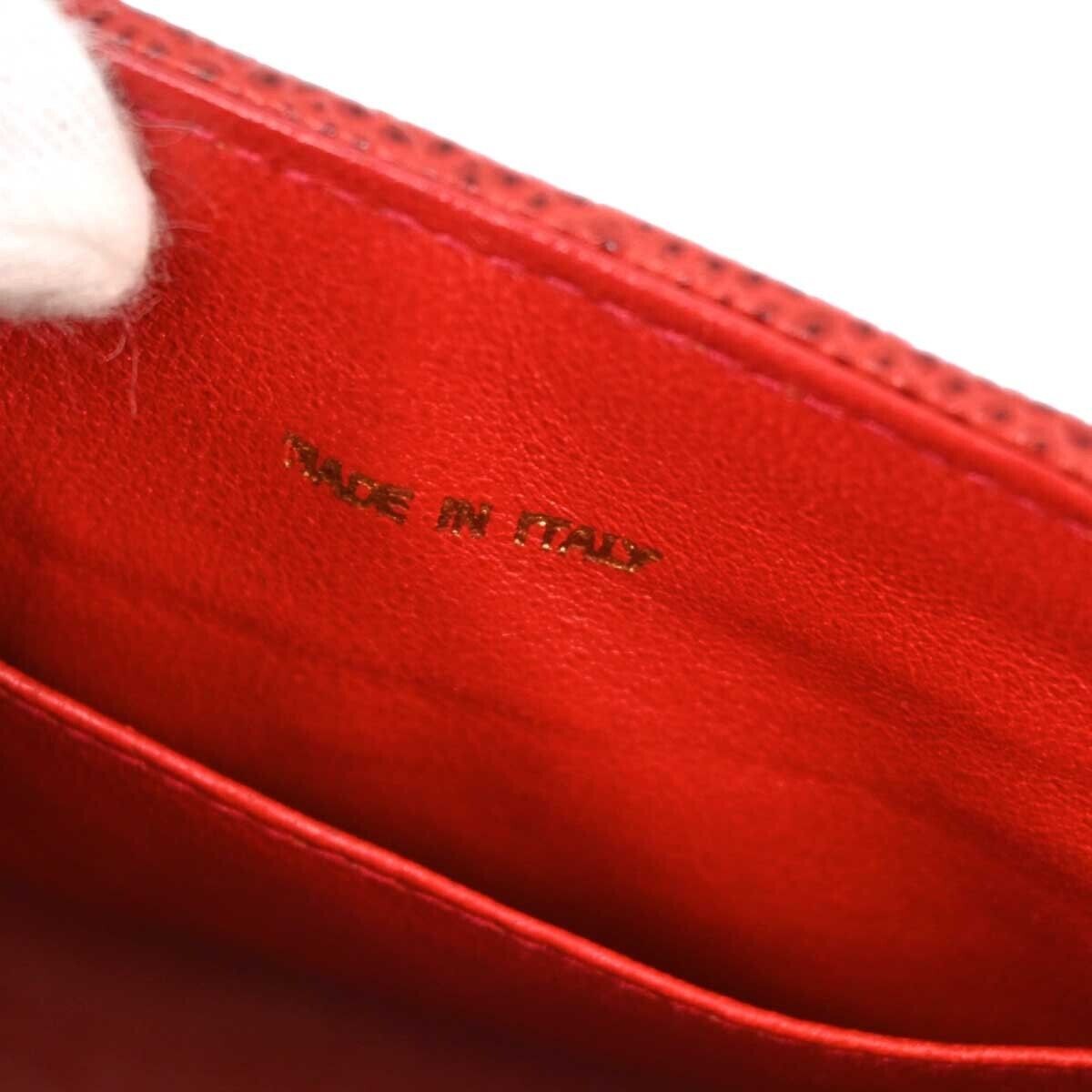 Chanel Red Caviar Shoulder Bag