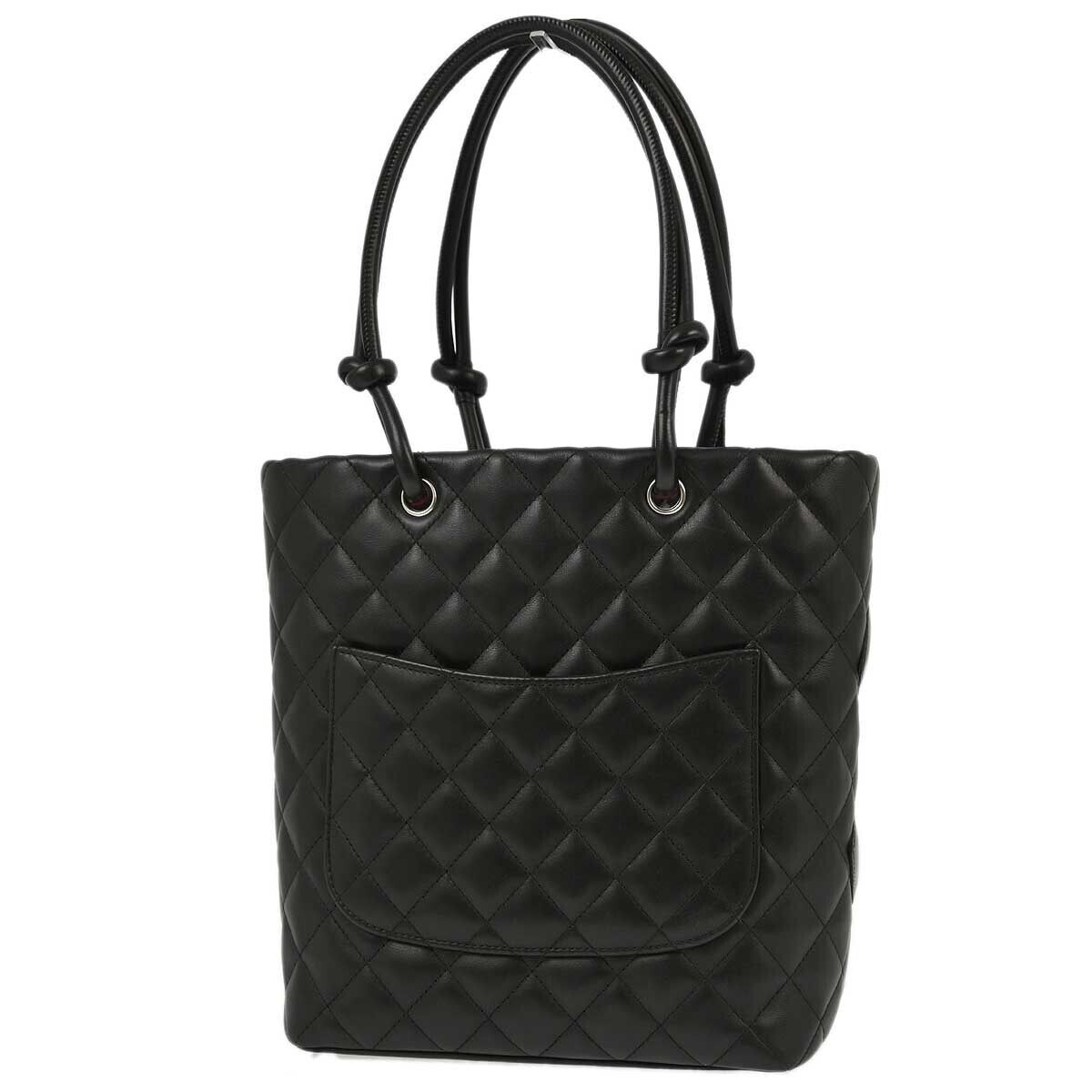 Chanel Black Calfskin Cambon Ligne Tote