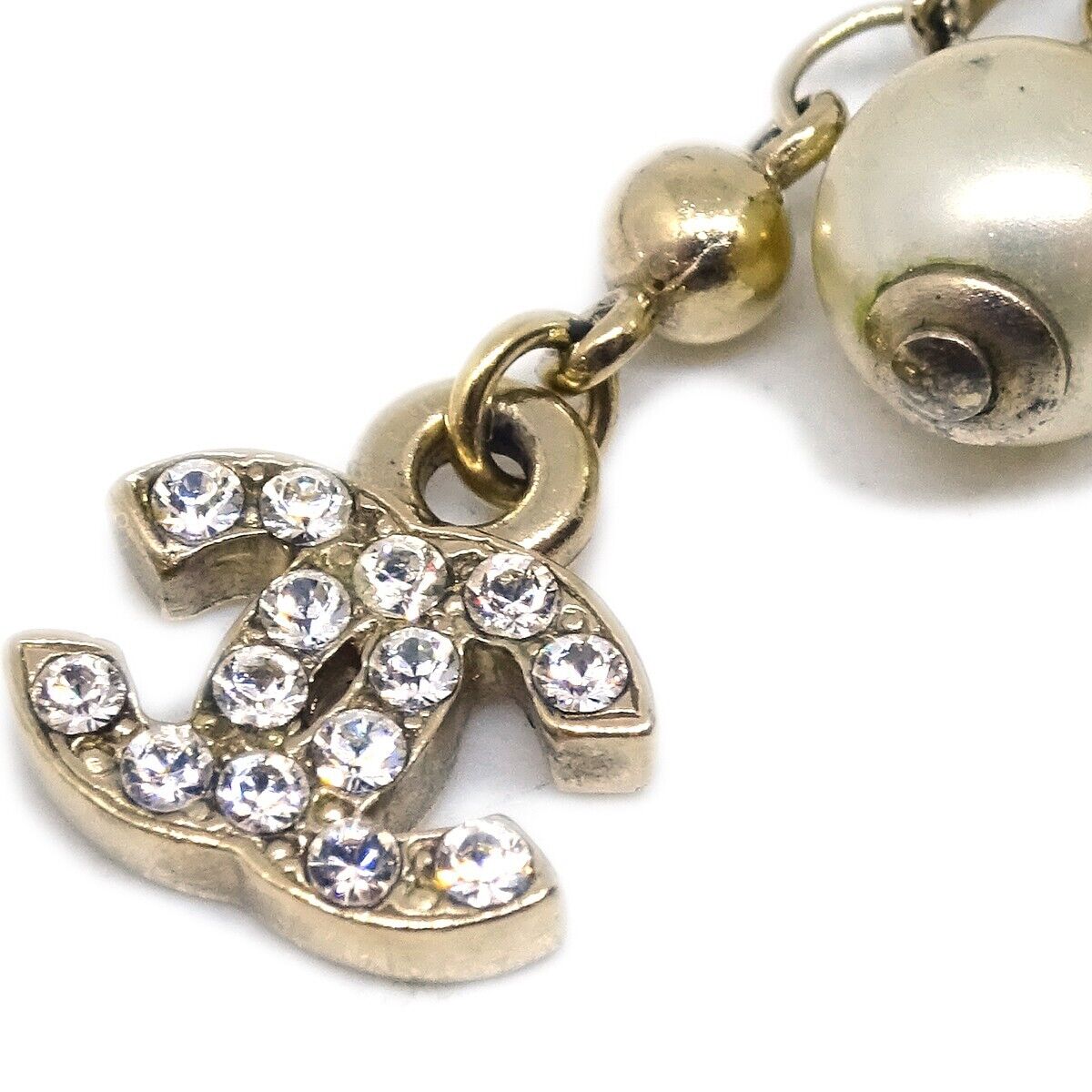Chanel Gold Cc Pendant Necklace