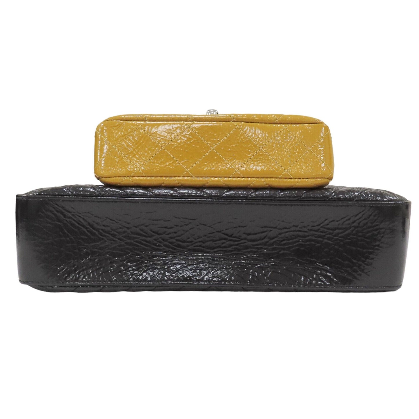 Chanel Grey Yellow Double Camera