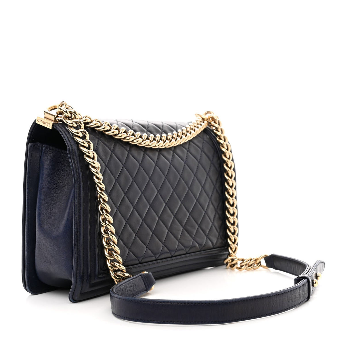 Chanel Lambskin Quilted New Medium Boy