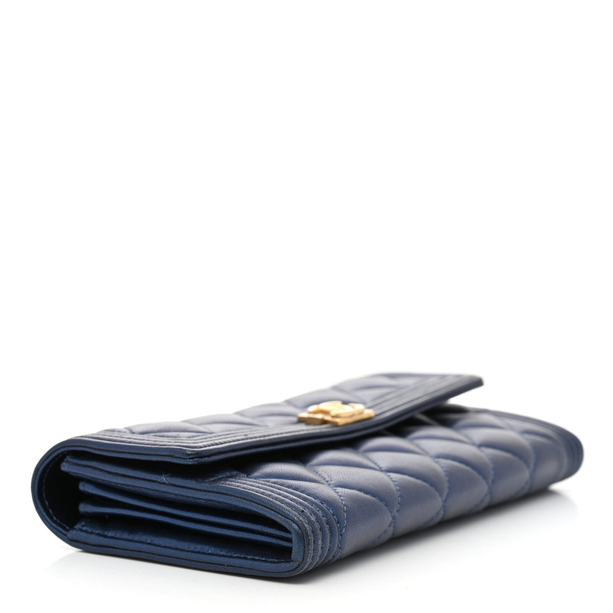 Chanel Metallic Lambskin Quilted Large