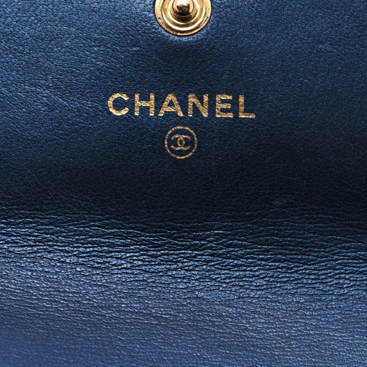 Chanel Metallic Lambskin Quilted Large