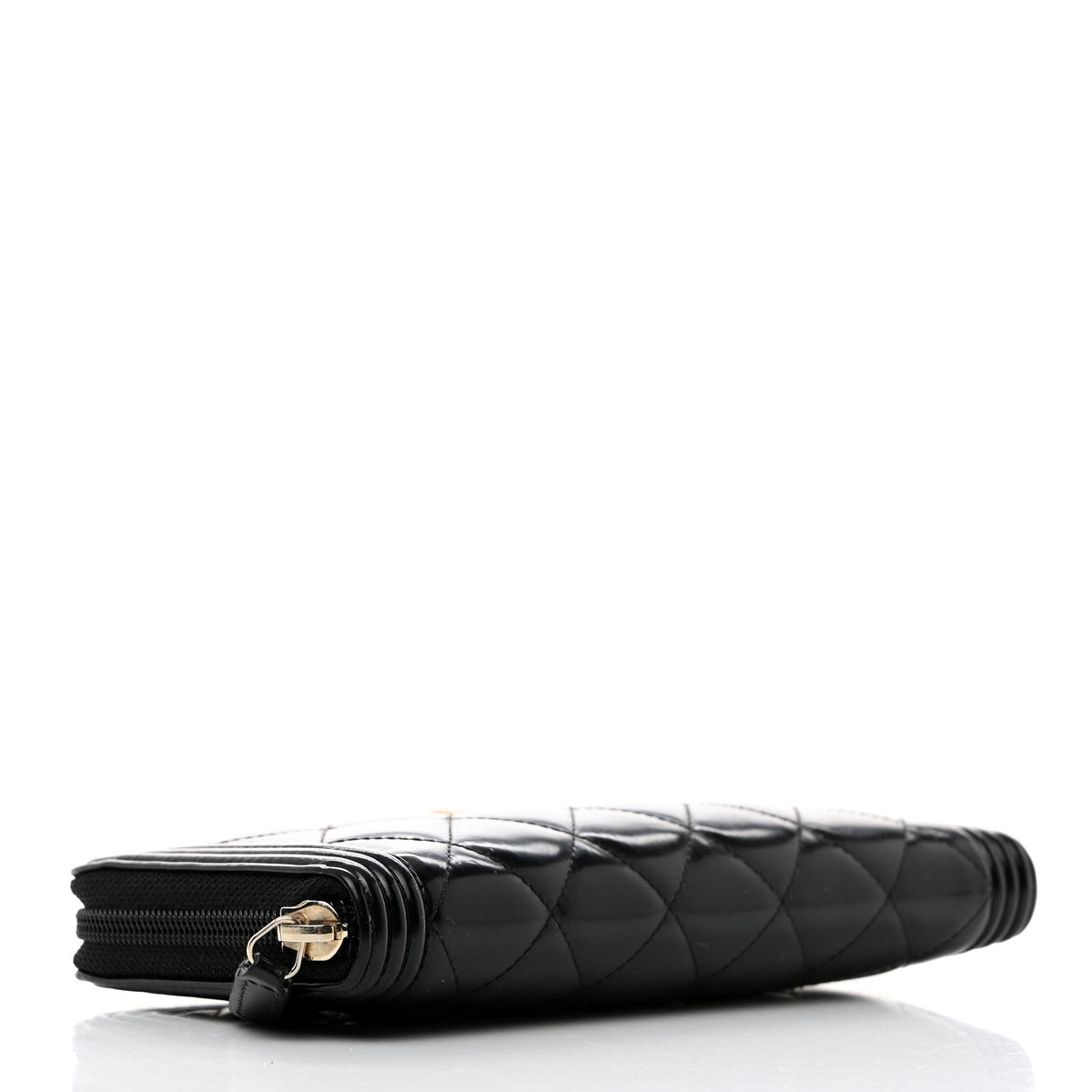 Chanel Patent Calfskin Quilted Boy