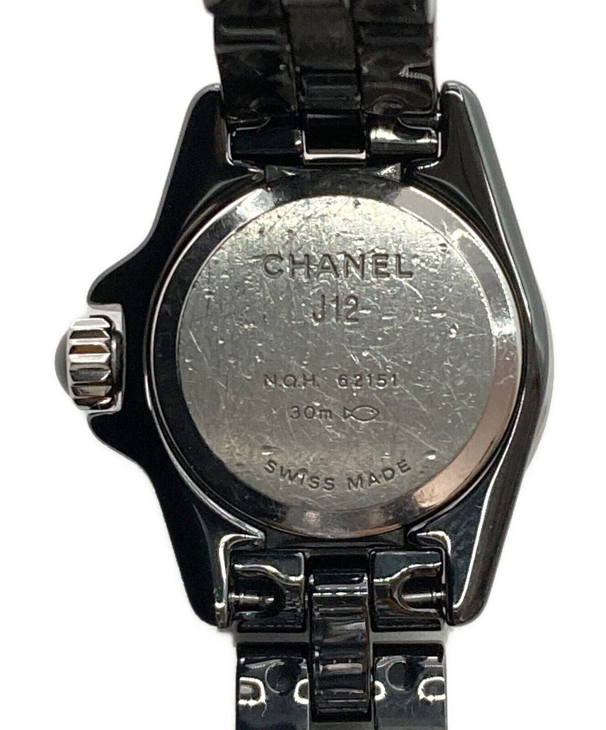 Chanel J12-Xs 19Mm Diamond Black