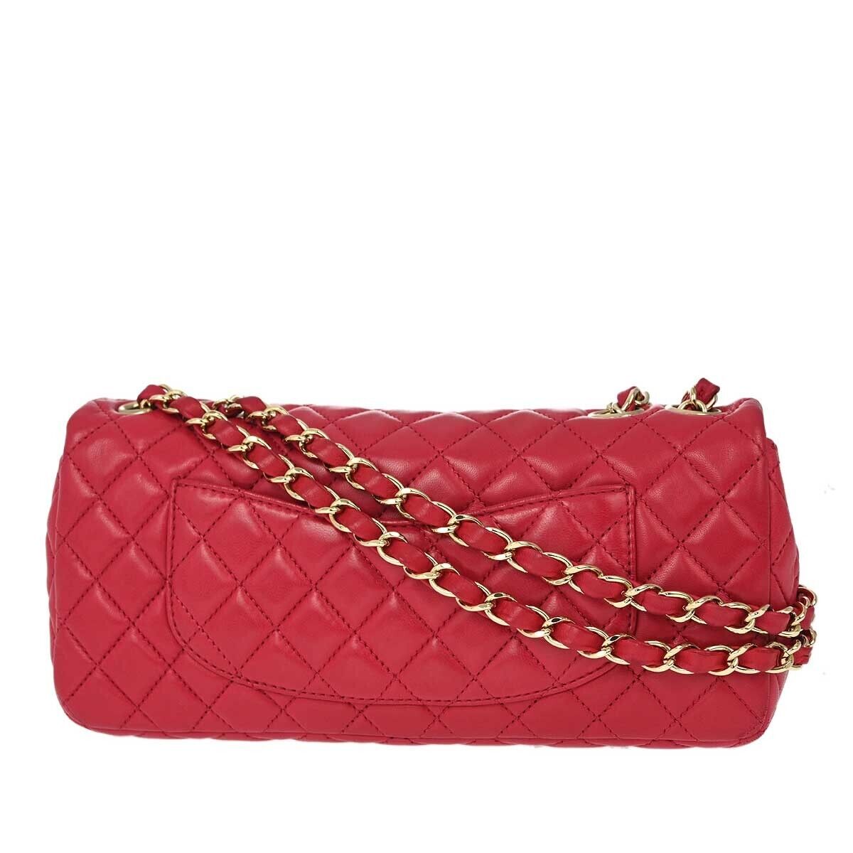 Chanel Pink Lambskin Valentine East West