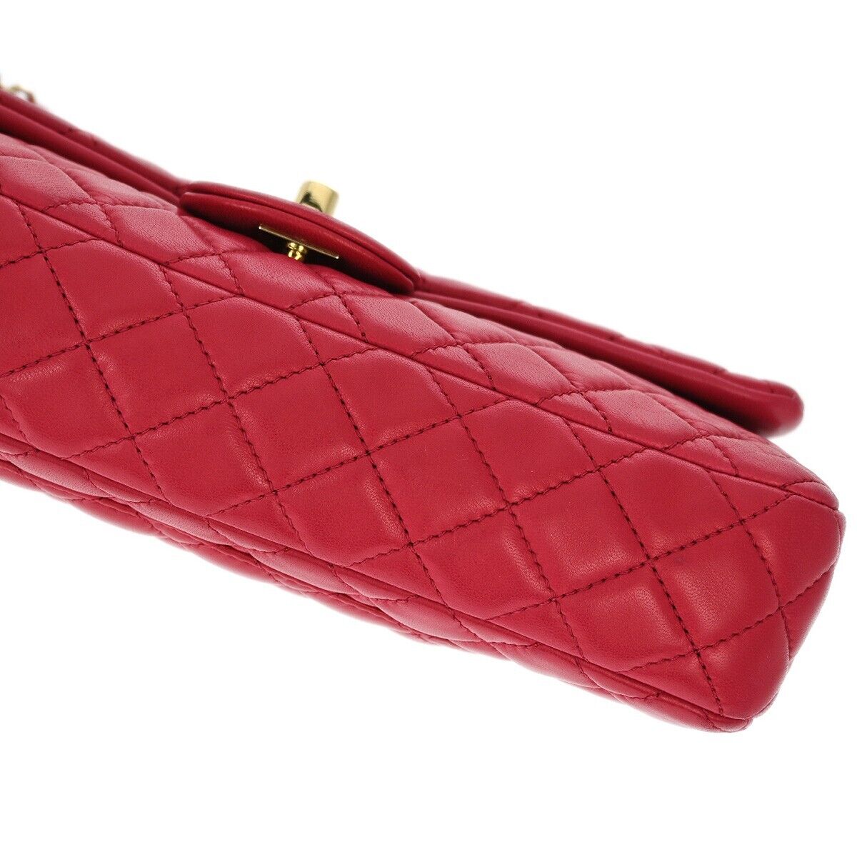 Chanel Pink Lambskin Valentine East West