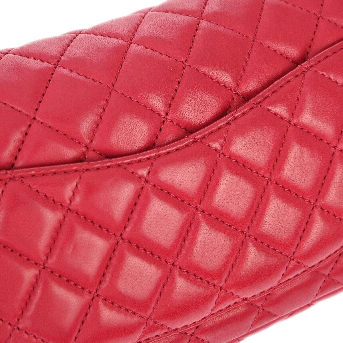 Chanel Pink Lambskin Valentine East West