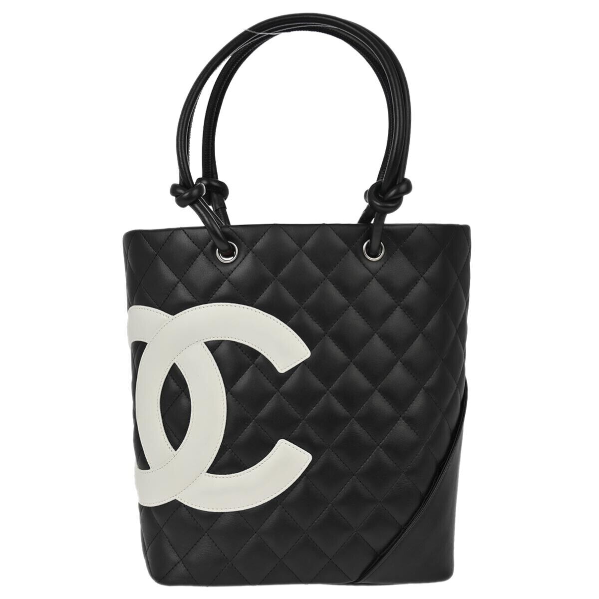 Chanel Black Calfskin Cambon Ligne Tote