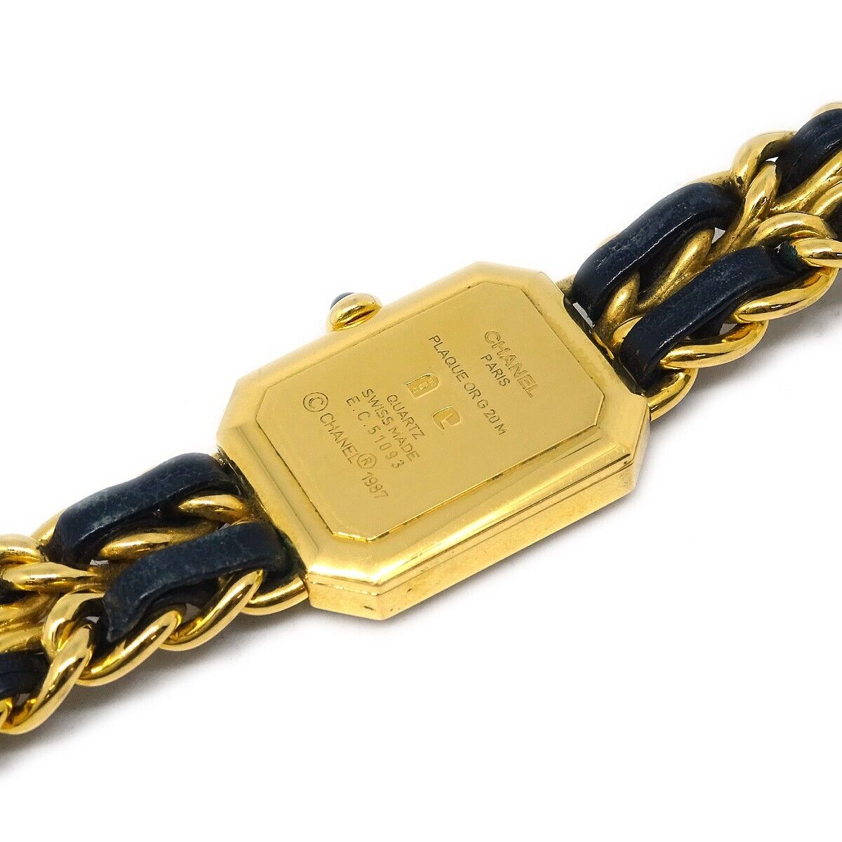 Chanel Premiere Quartz Watch Gold #M