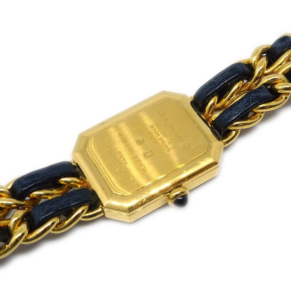 Chanel Premiere Quartz Watch Gold #L