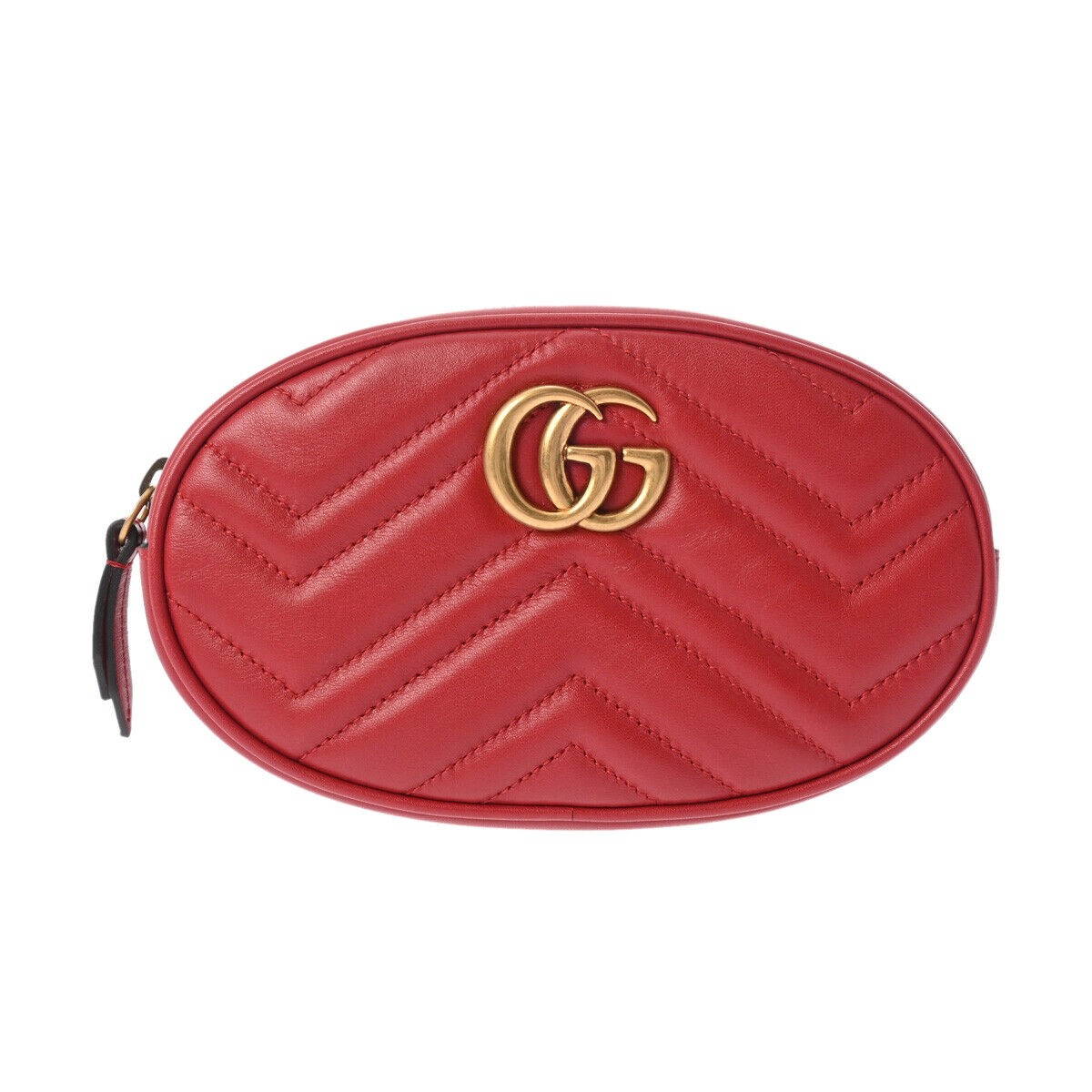 Gucci Gg Marmont Belt Bag Red Crossbody