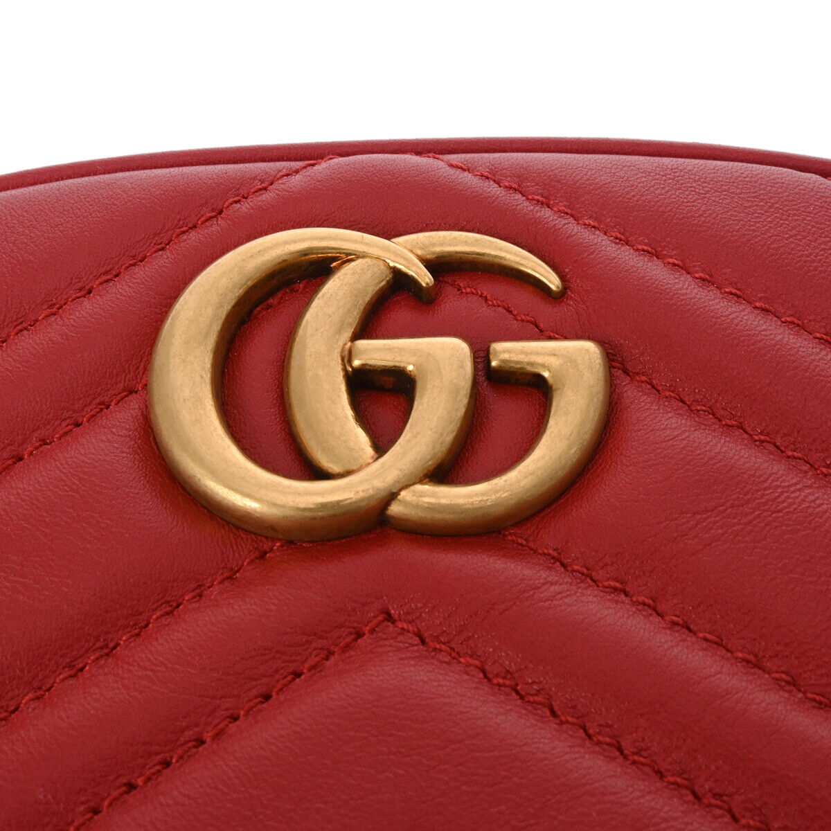 Gucci Gg Marmont Belt Bag Red Crossbody