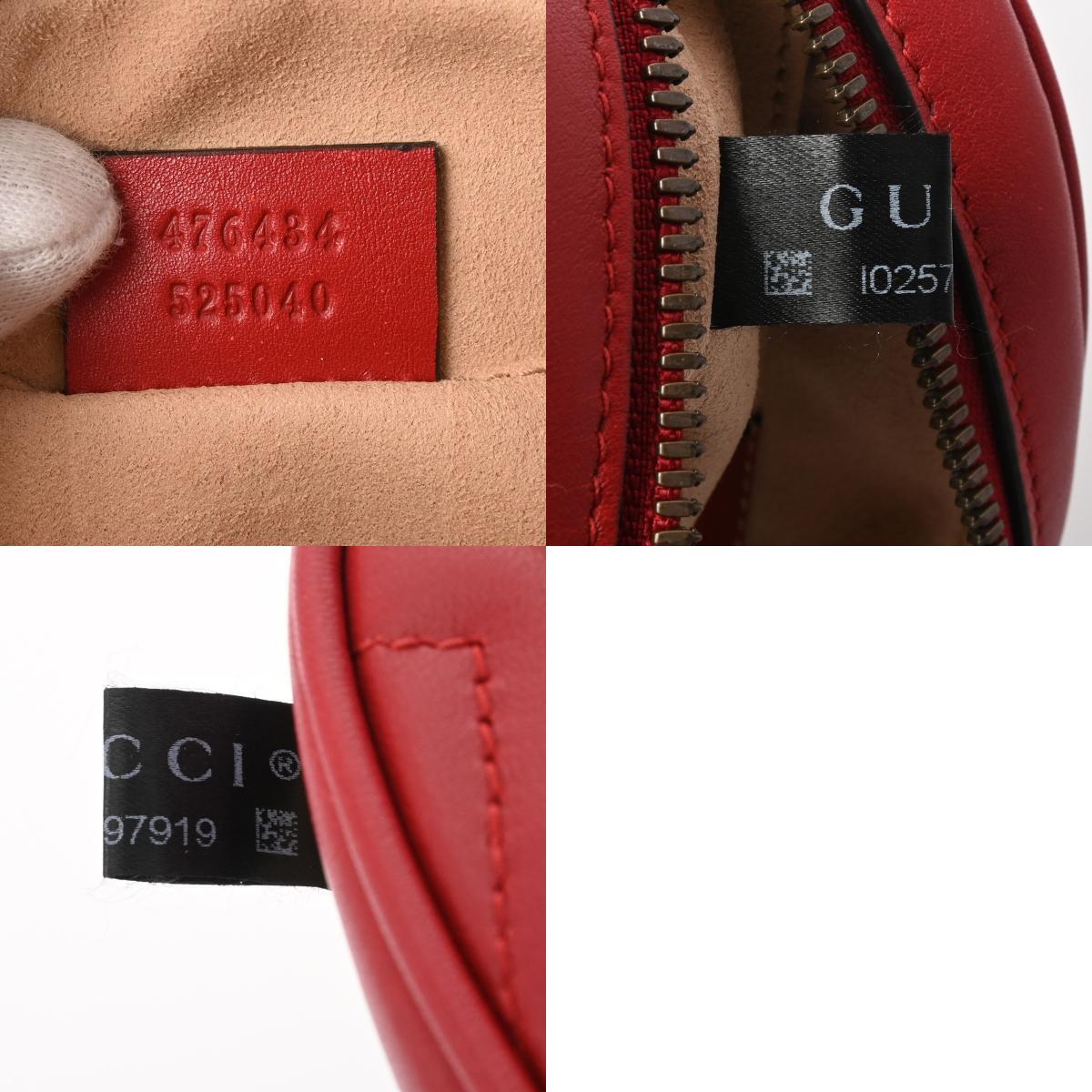 Gucci Gg Marmont Belt Bag Red Crossbody