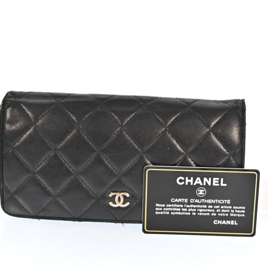 Chanel Matelasse Lambskin Wallet Coco