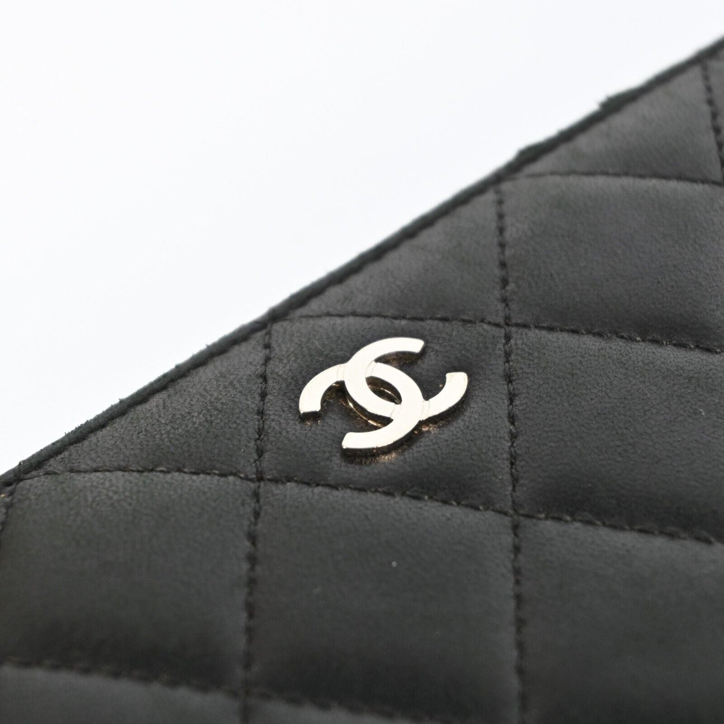 Chanel Matelasse Lambskin Zippy Wallet