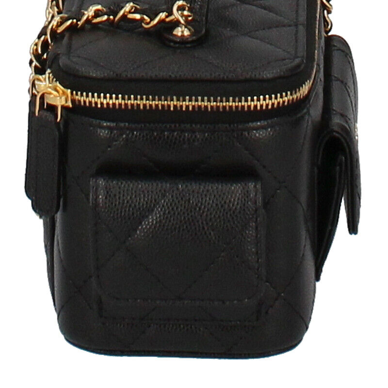 Chanel Small Vanity Shoulder Bag Caviar