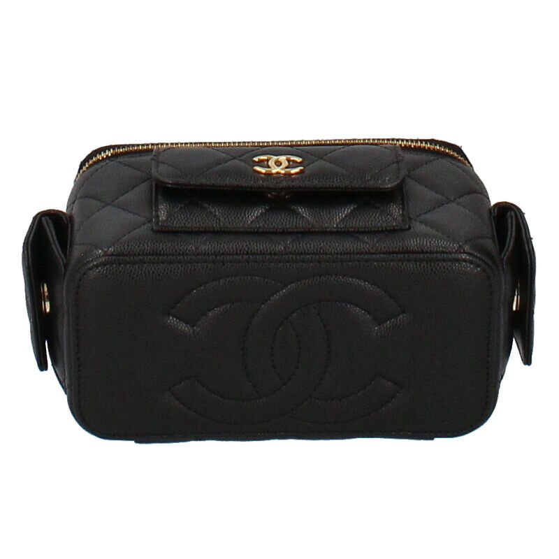 Chanel Small Vanity Shoulder Bag Caviar