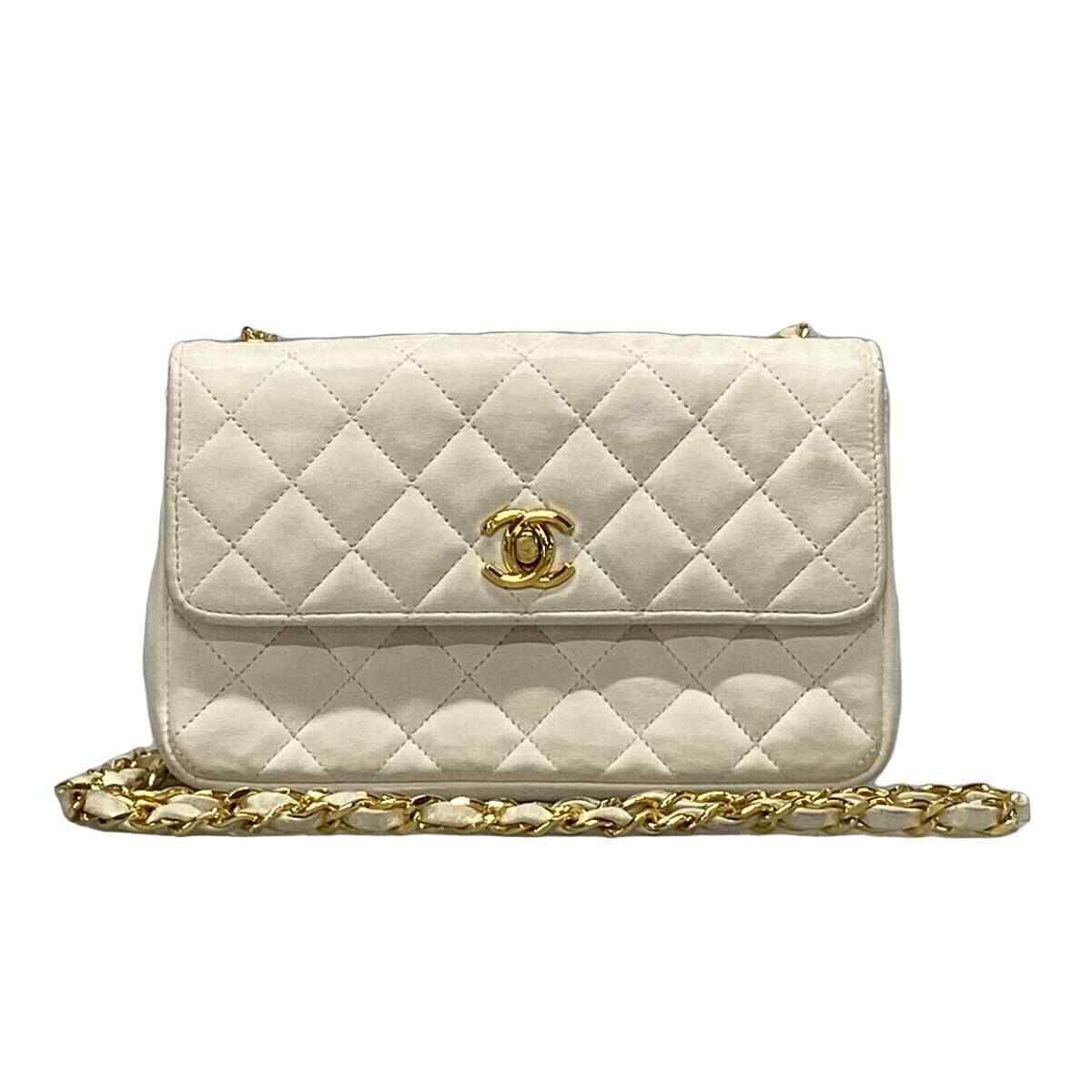 Chanel Mini Matelasse White