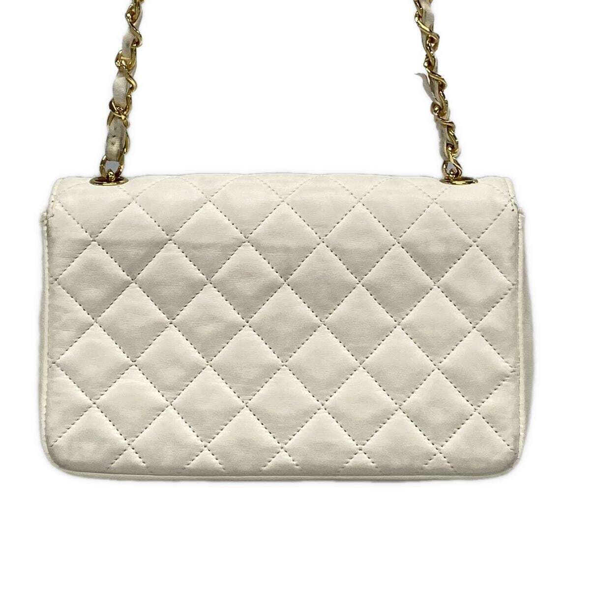 Chanel Mini Matelasse White