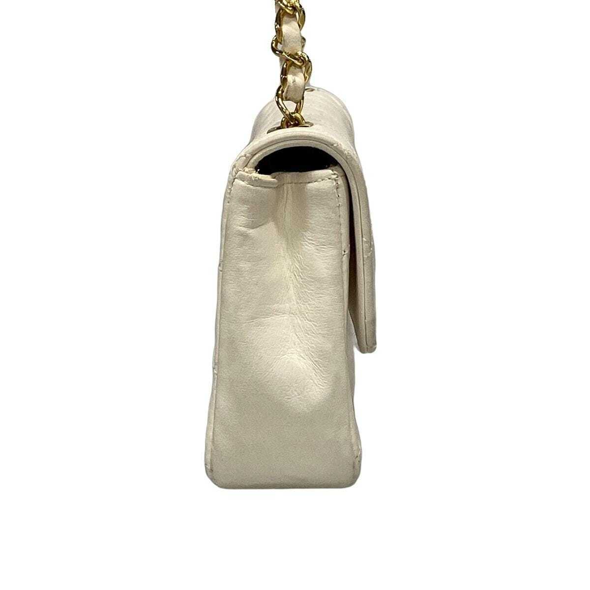 Chanel Mini Matelasse White