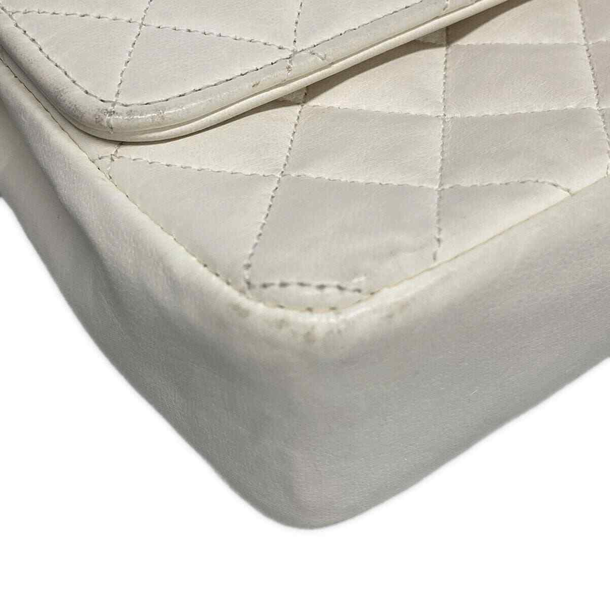 Chanel Mini Matelasse White