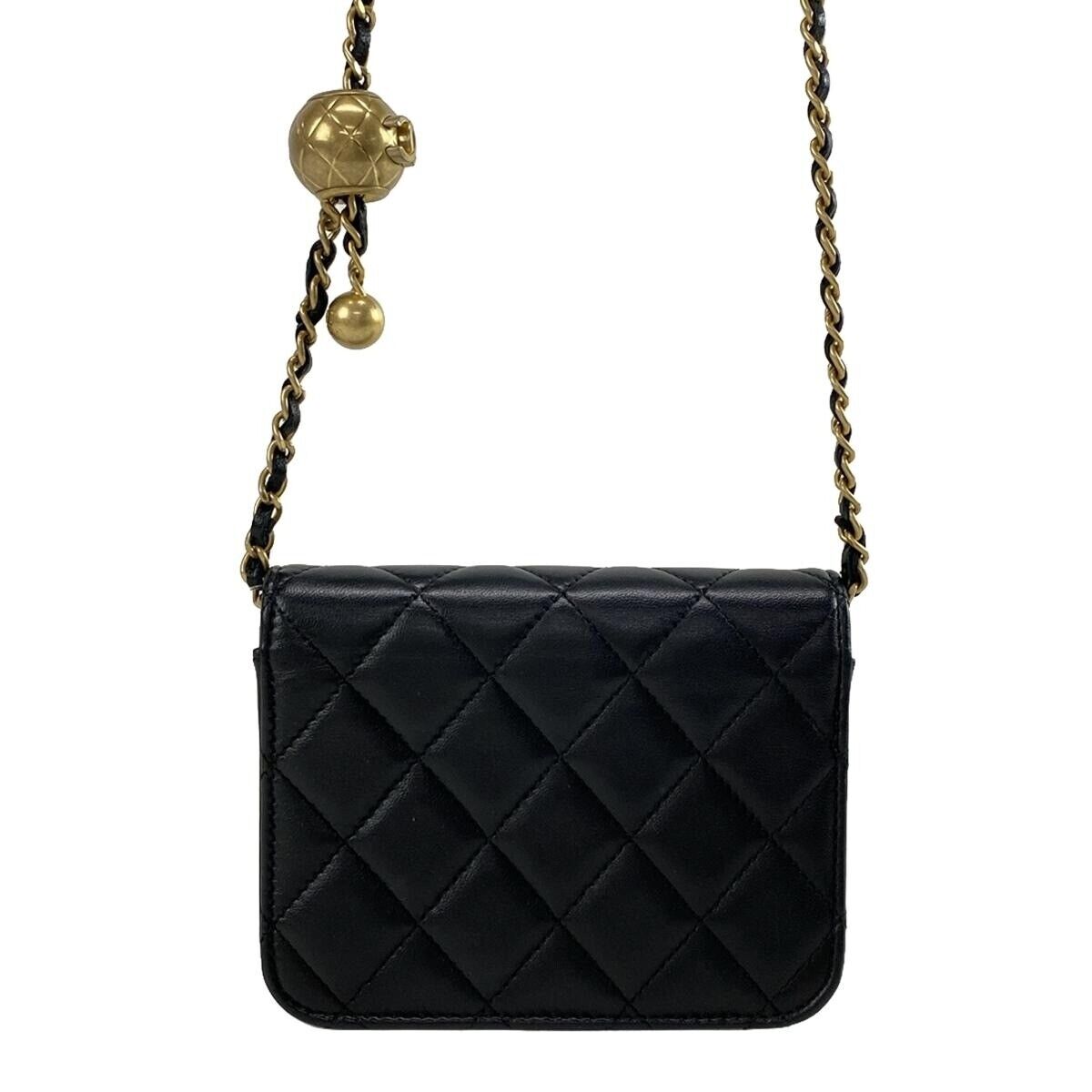 Chanel Mini Matelasse Black