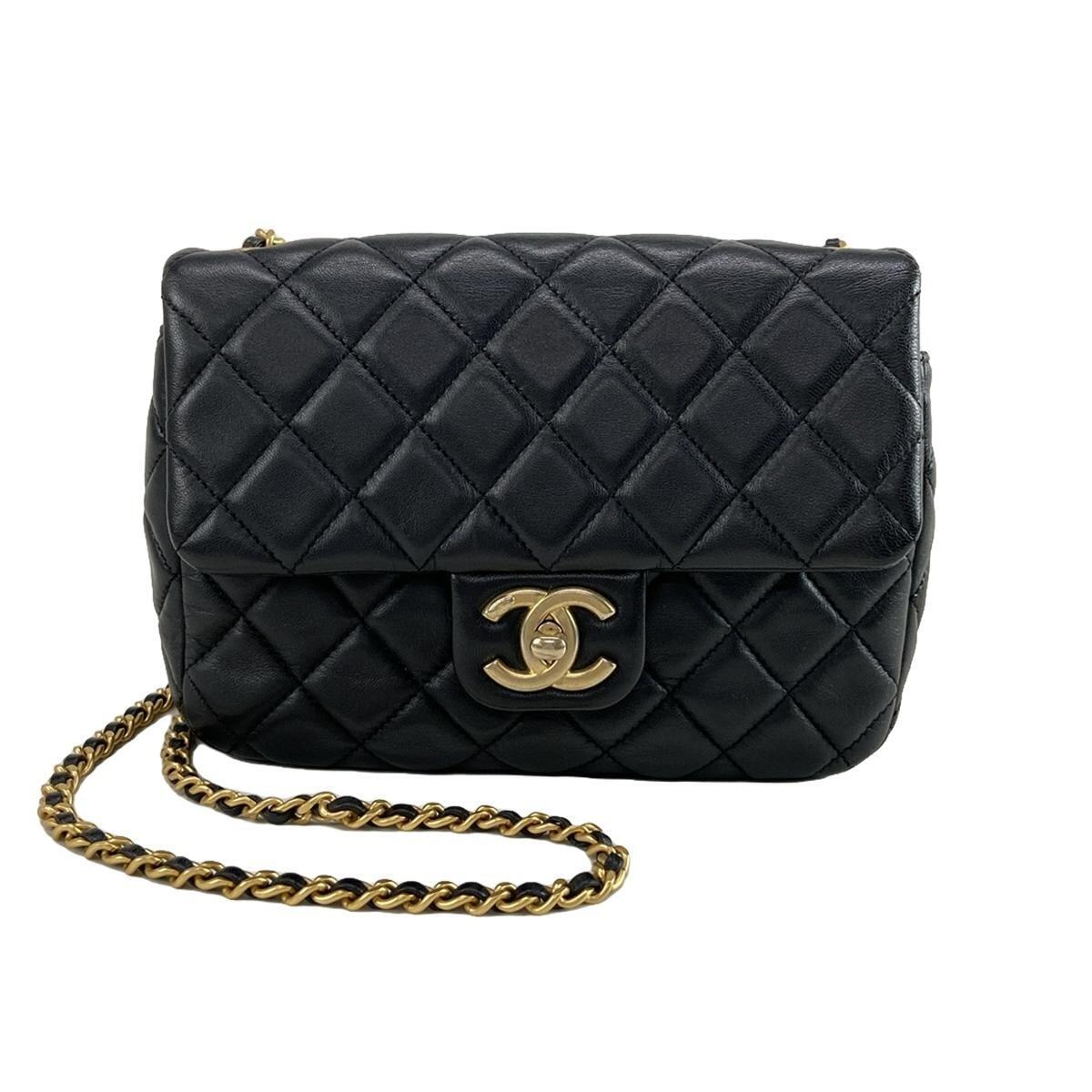 Chanel Mini Matrasse 20 Black