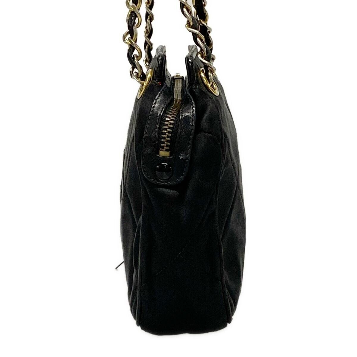 Chanel - Black Gold Satin Hardware