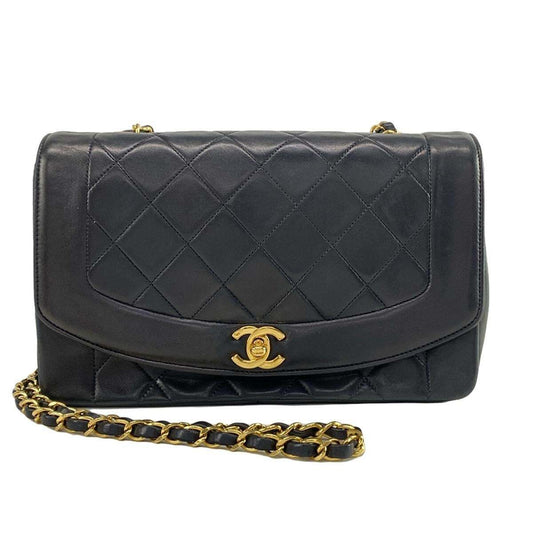 Chanel Diana Flap Matelasse Black