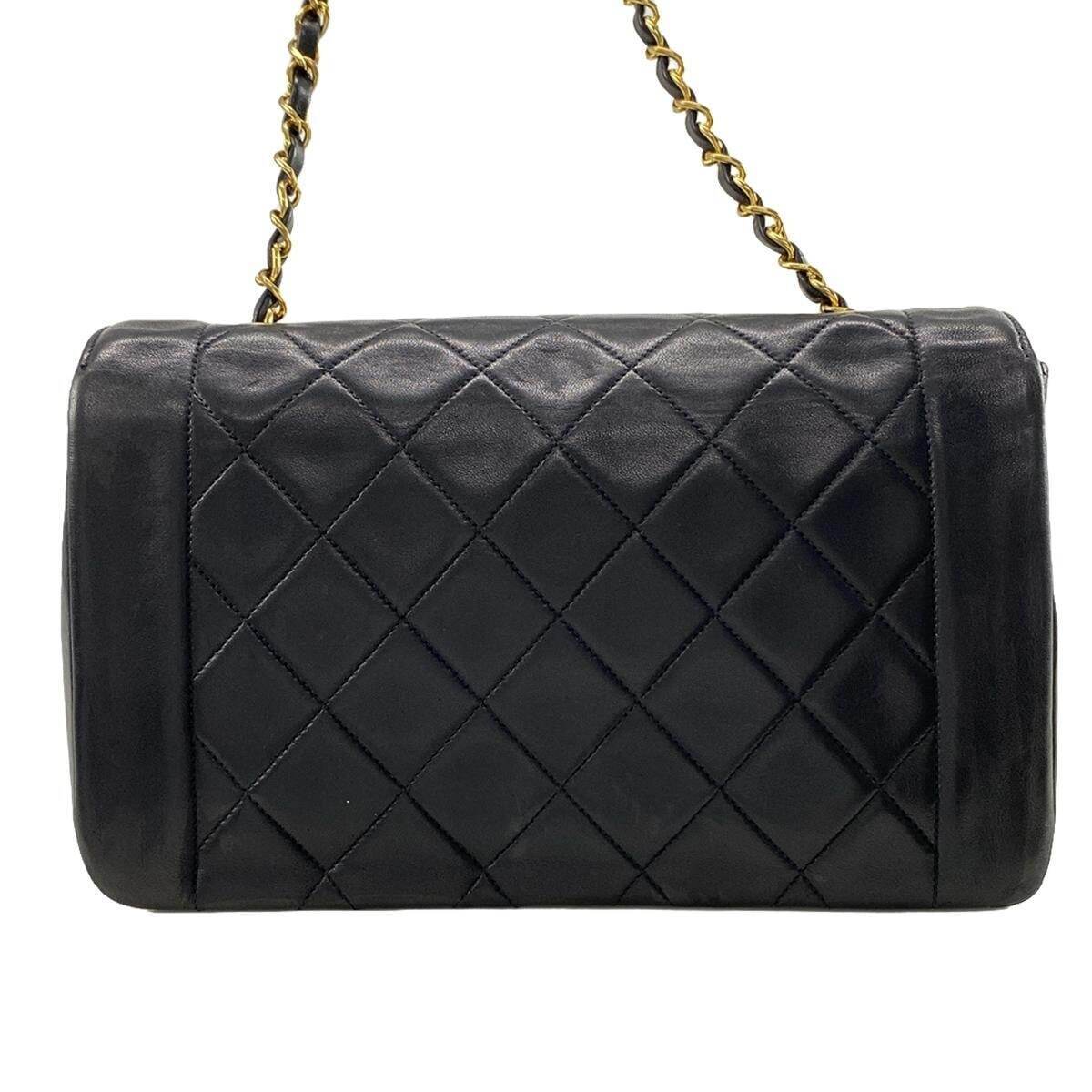 Chanel Diana Flap Matelasse Black