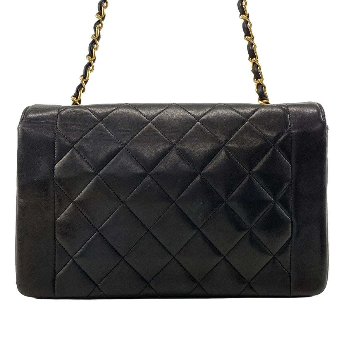 Chanel Diana Flap Matelasse Black