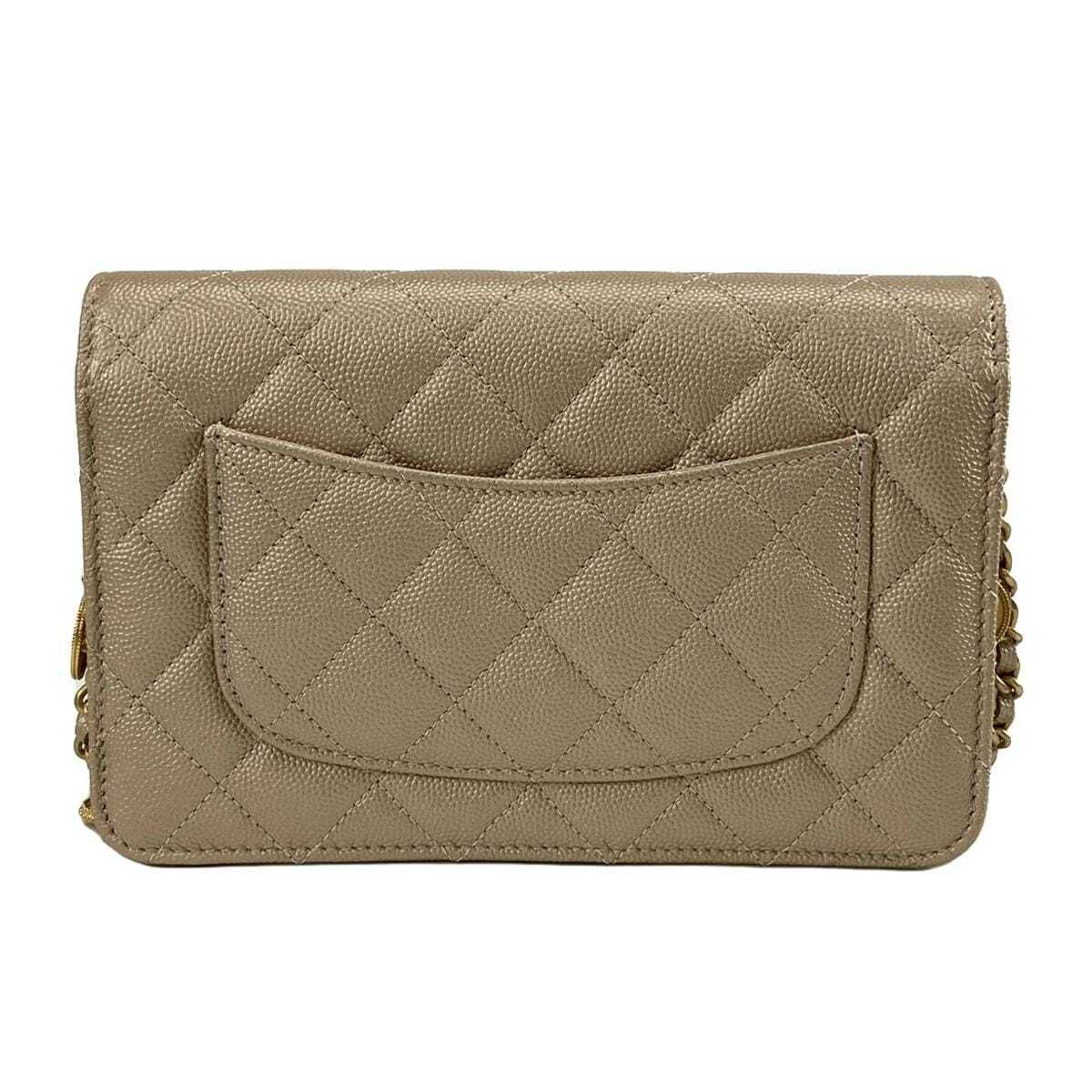 Chanel Matelasse Gold Caviar Skin