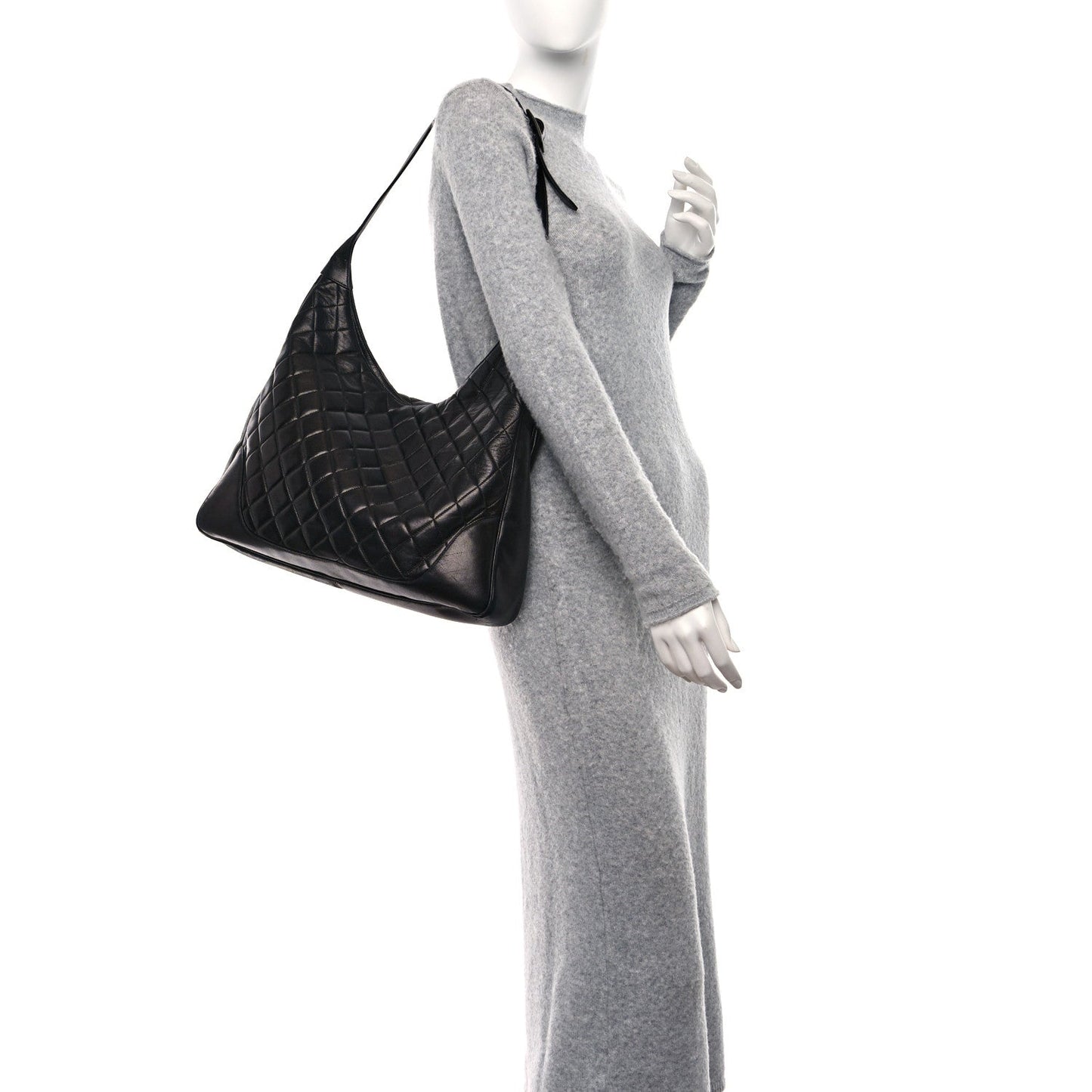 Chanel Lambskin Quilted Cc Shoulder Bag