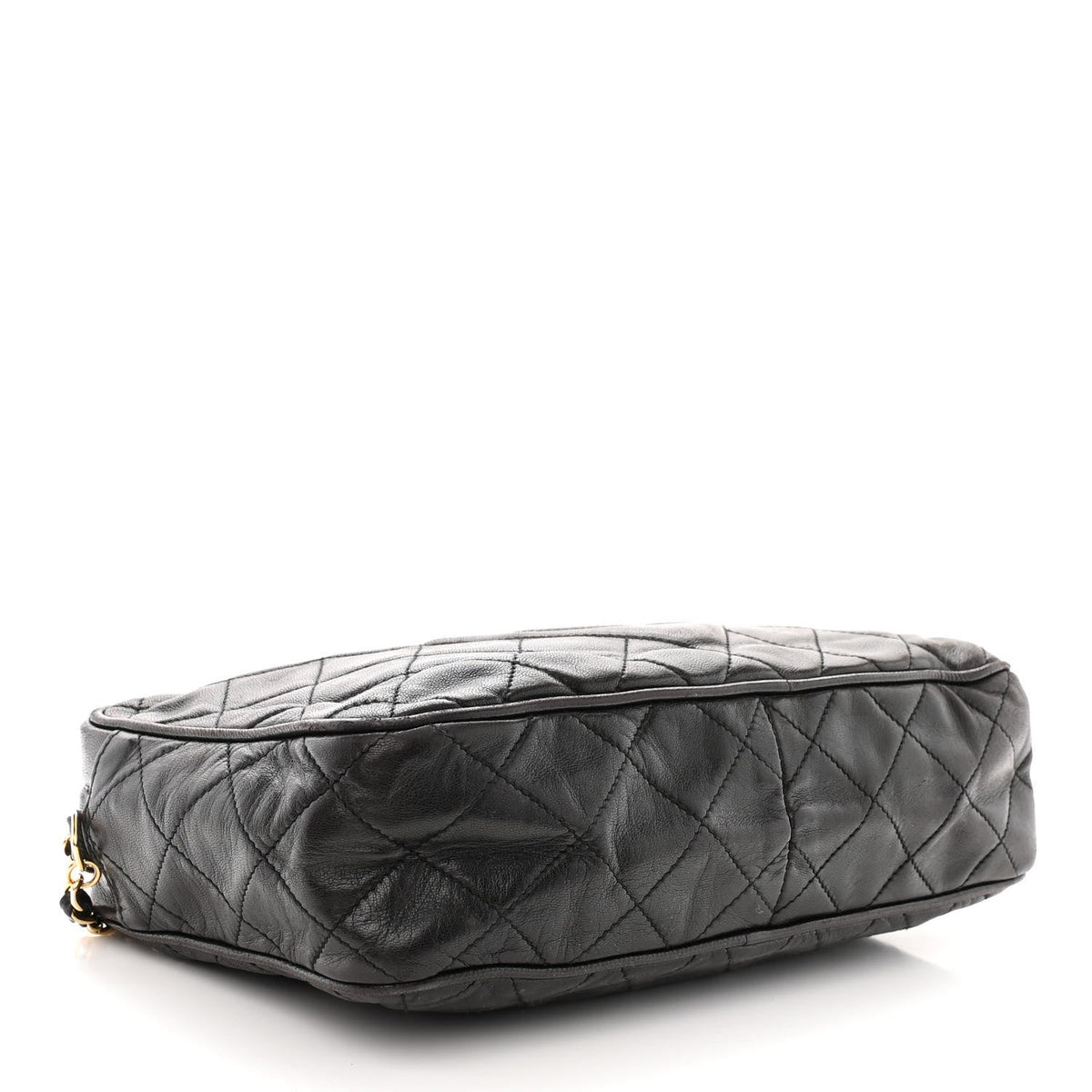 Chanel Lambskin Quilted Cc Tassel Camera